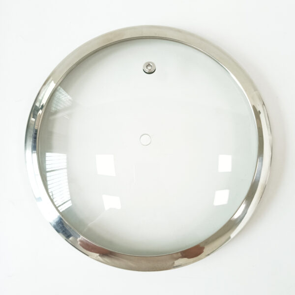 H Type Tempered Glass Lid Round Pot Cover - Image 3