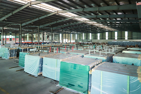 Raw material warehouse